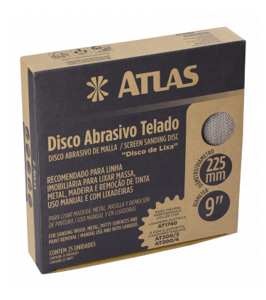 DISCO DE LIJA TELADO 225 120