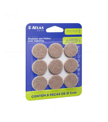 ADHESIVE FELT PAD PROTECTOR R 3 BOX W/12