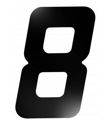 NUMERO 3D PARA CASA ADESIVO 0 ACM PR