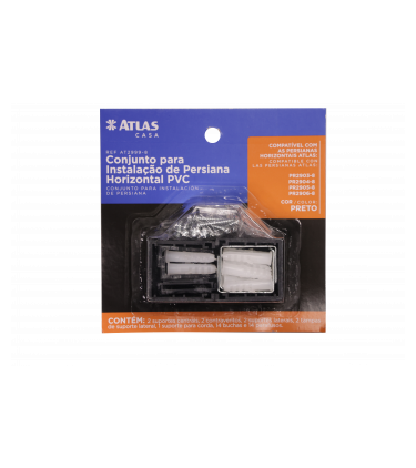Para reposición en persianas horizontales de PVC disponibles en los colores blanco, gris, gris oscuro y negro.
