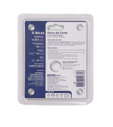 DISCO DE CORTE TUNGSTENIO SEGMENT 110MM