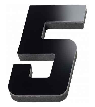 NUMERO 3D PARA CASA ADESIVO 0 ACM PR