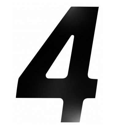 NUMERO 3D PARA CASA ADESIVO 0 ACM PR