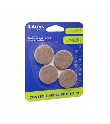 ADHESIVE FELT PAD PROTECTOR R 3 BOX W/12