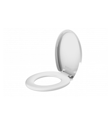 Asiento sanitario compatible con inodoros convencionales. Diseñado para usuarios exigentes, este asiento sanitario es ideal para quienes buscan un producto de alta calidad, que ofrezca mayor durabilidad y comodidad en el uso diario.