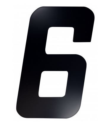 NUMERO 3D PARA CASA ADESIVO 0 ACM PR